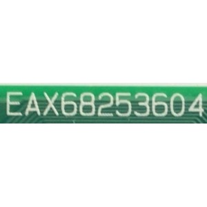 MAIN PARA SMART TV LG 4K RESOLUCION (3840 X 2160) / NUMERO DE PARTE EBU65348212 / EAX68253604 / 9I1L00U9-0003 / XU9811A7DN / 65348212 / MODELO 43UM6950DUB.BUSYLJM
